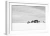 Cabin Atop the Snowy Ridge III-Don Schwartz-Framed Art Print