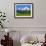 Cabin Below Watzmann Mountain in Bavarian Alps-Walter Geiersperger-Framed Photographic Print displayed on a wall