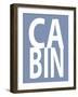 Cabin Blue-Jamie MacDowell-Framed Art Print