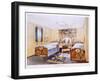 Cabin-De-Luxe Aboard the RMS Georgic-null-Framed Giclee Print