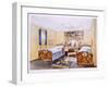 Cabin-De-Luxe Aboard the RMS Georgic-null-Framed Giclee Print