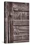 Cabin Door BW-Steve Gadomski-Stretched Canvas