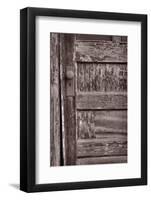 Cabin Door BW-Steve Gadomski-Framed Photographic Print