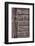 Cabin Door BW-Steve Gadomski-Framed Photographic Print