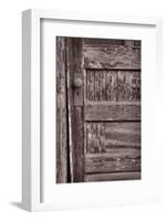 Cabin Door BW-Steve Gadomski-Framed Photographic Print