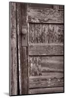 Cabin Door BW-Steve Gadomski-Mounted Photographic Print