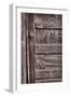 Cabin Door BW-Steve Gadomski-Framed Photographic Print