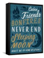 Cabin Full of Friends-Ashley Santoro-Framed Stretched Canvas