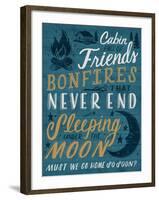 Cabin Full of Friends-Ashley Santoro-Framed Giclee Print