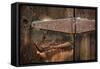 Cabin Hinge-Kathy Mahan-Framed Stretched Canvas