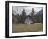 Cabin in the Clearing-Susan Ball-Framed Art Print