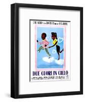 Cabin in the Sky, (aka Due Cuori in Cielo), Italian Poster Art, 1943-null-Framed Art Print