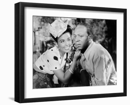 Cabin in the Sky, Lena Horne, Eddie 'Rochester' Anderson, 1943-null-Framed Photo