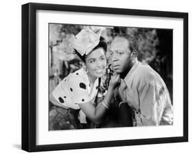 Cabin in the Sky, Lena Horne, Eddie 'Rochester' Anderson, 1943-null-Framed Photo