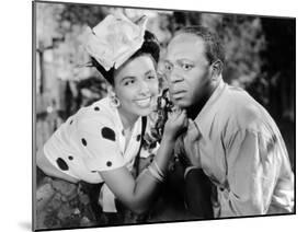 Cabin in the Sky, Lena Horne, Eddie 'Rochester' Anderson, 1943-null-Mounted Photo