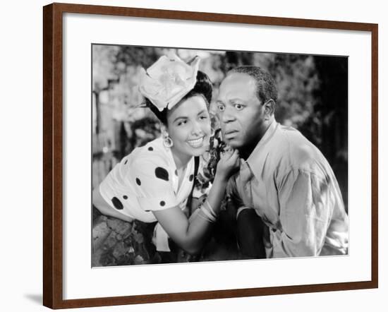 Cabin in the Sky, Lena Horne, Eddie 'Rochester' Anderson, 1943-null-Framed Photo