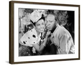 Cabin in the Sky, Lena Horne, Eddie 'Rochester' Anderson, 1943-null-Framed Photo