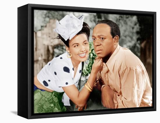 Cabin in The Sky, Lena Horne, Eddie 'Rochester' Anderson, 1943-null-Framed Stretched Canvas