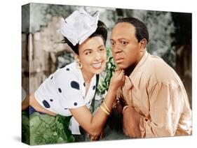 Cabin in The Sky, Lena Horne, Eddie 'Rochester' Anderson, 1943-null-Stretched Canvas