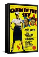Cabin In The Sky, Lena Horne, Eddie 'Rochester' Anderson, Ethel Waters, 1943-null-Framed Stretched Canvas