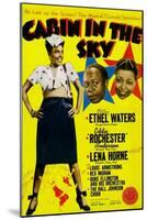 Cabin In The Sky, Lena Horne, Eddie 'Rochester' Anderson, Ethel Waters, 1943-null-Mounted Art Print