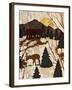 Cabin in the Woods II-Nicholas Biscardi-Framed Art Print