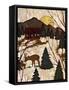 Cabin in the Woods II-Nicholas Biscardi-Framed Stretched Canvas