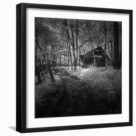 Cabin in the Woods-Michael de Guzman-Framed Photographic Print