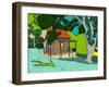 Cabin in the Woods-Ynon Mabat-Framed Art Print