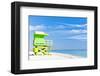 Cabin Miami Beach Florida-null-Framed Art Print