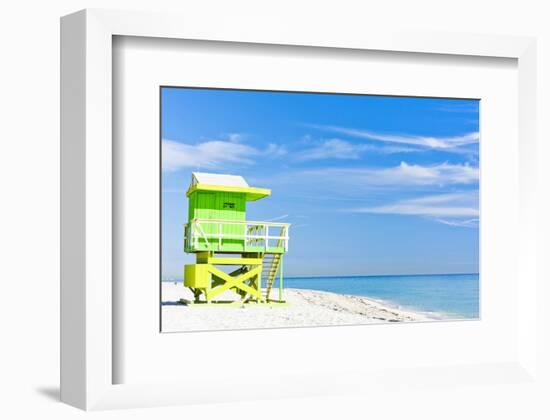 Cabin Miami Beach Florida-null-Framed Art Print