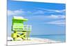 Cabin Miami Beach Florida-null-Mounted Art Print