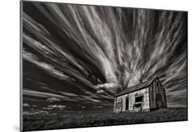 Cabin (Mono)-Thorsteinn H.-Mounted Photographic Print