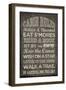 Cabin Rules-Erin Clark-Framed Giclee Print