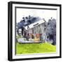 Cabin Scape IV-Paul McCreery-Framed Art Print