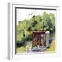 Cabin Scape V-Paul McCreery-Framed Art Print