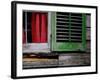 Cabin Shutters-Gail Peck-Framed Photographic Print