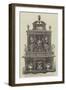 Cabinet and Porcelain Given to the Right Honourable John Bright-null-Framed Giclee Print