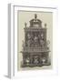 Cabinet and Porcelain Given to the Right Honourable John Bright-null-Framed Giclee Print