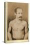 Cabinet Card of a Tattooed Man, C.1899-Charles Eisenmann-Stretched Canvas