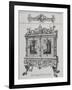 Cabinet for Countess of Waldegrave from Art Journal Catalogue, United Kingdom-null-Framed Giclee Print