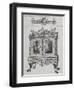 Cabinet for Countess of Waldegrave from Art Journal Catalogue, United Kingdom-null-Framed Giclee Print