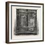 Cabinet for Plate, Furniture, 1882-null-Framed Giclee Print