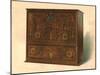 Cabinet inlaid with marquetry, 1904-Shirley Slocombe-Mounted Giclee Print