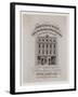 Cabinet Maker, James Kinlock Walker, Trade Card-null-Framed Giclee Print