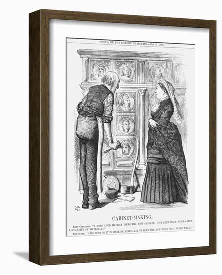 Cabinet-Making, 1880-Joseph Swain-Framed Giclee Print