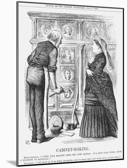 Cabinet-Making, 1880-Joseph Swain-Mounted Giclee Print