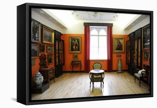 Cabinet of Marta Alberinga-null-Framed Stretched Canvas