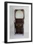 Cabinet Surmounted by a Mirror with Art Nouveau Style Decorative Inlays-Carlo Zen-Framed Giclee Print