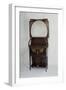 Cabinet Surmounted by a Mirror with Art Nouveau Style Decorative Inlays-Carlo Zen-Framed Giclee Print